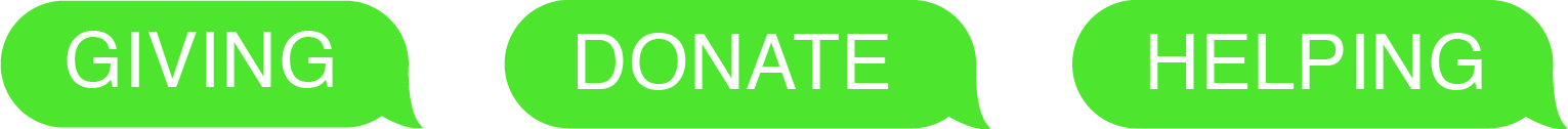 Example codes: giving, donate, helping